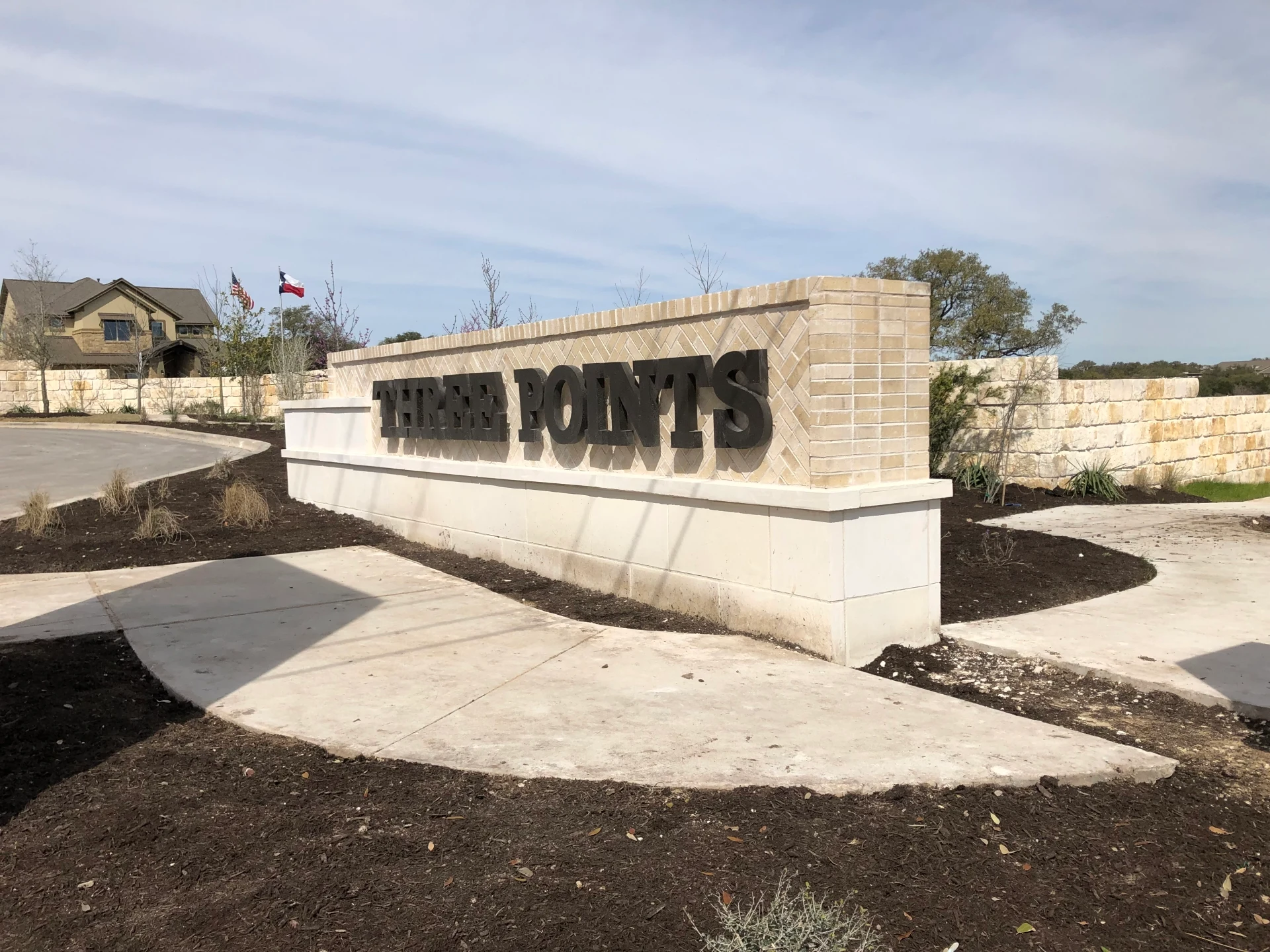 Site Development Structural Design Cedar Park, TX Structural design for custom structural steel gate, screen walls, and Monument Signs for residential development. — photo 2